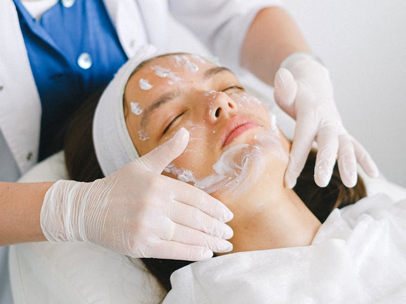 LED light therapy facial treatment at Beauty on Park Street Sydney